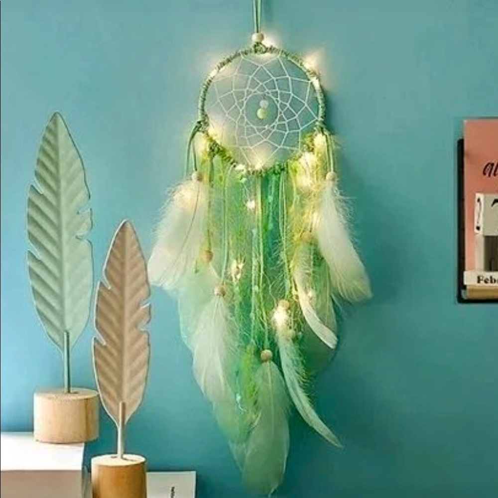 Pretty lime green dream catcher